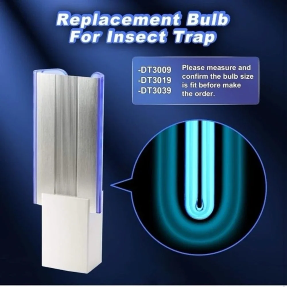3 Pack 9W Bug Zapper Replacement‎ Bulbs Compatible with Dynatrap light bulbs